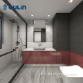 Armário de banheiro de vaidade moderno popular para apartamentos para apartamentos